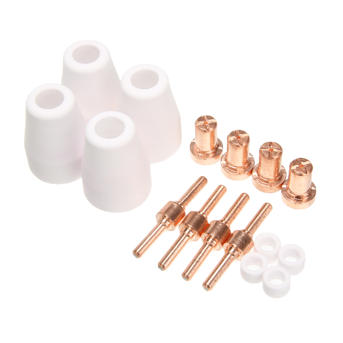 Plasma Cutter Tip Electrodes & Nozzles Kit Consumable (