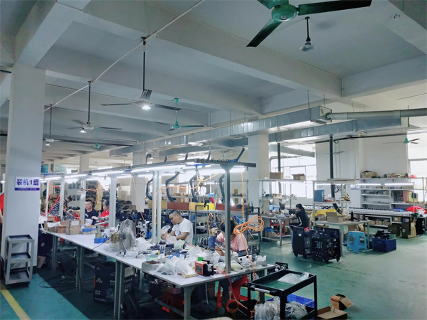 Wuhan Xinfa welding machine assemblage workshop